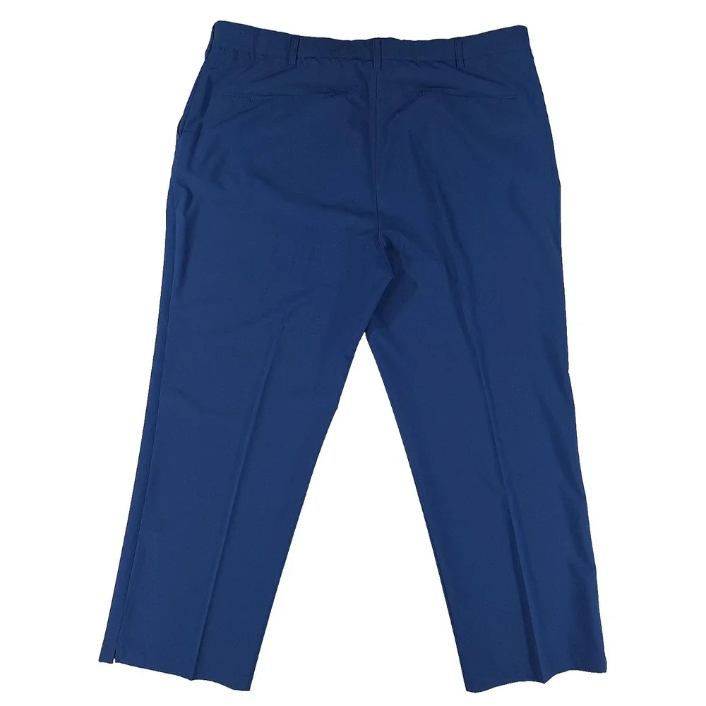 Short Par 4 Men Golf Pants 40x30 Blue Stretch Performance Athletic Lightweight